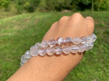 Charger l'image dans la galerie, Perles en cristal de roche très inclus entre 4 et 10mm