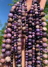 Charger l'image dans la galerie, Perles en charoïte entre 5 et 12mm CU