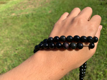 Charger l'image dans la galerie, Perles en obsidienne oeil céleste (arc-en-ciel) entre 4 et 20mm