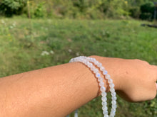 Charger l'image dans la galerie, Perles en labradorite blanche entre 4 et 10mm LBT