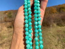 Charger l'image dans la galerie, Perles en amazonite facettées entre 4 et 8mm