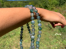 Charger l'image dans la galerie, Perles en agate mousse entre 4 et 12mm