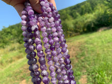Charger l'image dans la galerie, Perles en améthyste chevrons entre 4 et 16m ACD