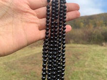 Charger l'image dans la galerie, Perles en tourmaline noire entre 4 et 12mm