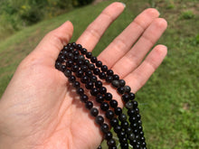 Charger l'image dans la galerie, Perles en obsidienne oeil céleste (arc-en-ciel) entre 6 et 20mm