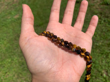 Charger l'image dans la galerie, Perles en oeil de tigre, forme diamant entre 6 et 12mm