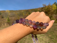 Charger l'image dans la galerie, Perles en fluorite / fluorine facettée entre 6 et 10mm