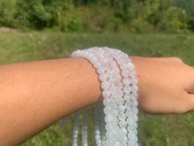 Charger l'image dans la galerie, Perles en labradorite blanche entre 4 et 10mm LBC