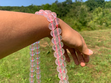 Charger l'image dans la galerie, Perles en quartz rose transparentes entre 4 et 12mm QRU