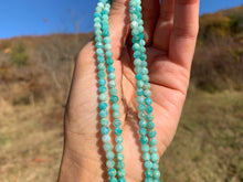 Charger l'image dans la galerie, Perles en amazonite facettées entre 4 et 8mm