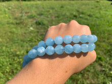Charger l'image dans la galerie, Perles en aigue-marine entre 2 et 12mm AMT