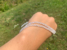 Charger l'image dans la galerie, Perles en labradorite blanche entre 4 et 10mm LBS