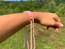Charger l'image dans la galerie, Perles en quartz rose non transparentes entre 4 et 12mm QRD