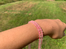 Charger l'image dans la galerie, Perles en quartz rose transparentes entre 4 et 12mm QRU