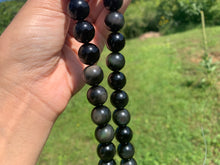 Charger l'image dans la galerie, Perles en obsidienne oeil céleste (arc-en-ciel) entre 6 et 20mm