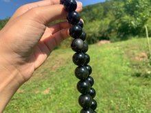 Charger l'image dans la galerie, Perles en obsidienne oeil céleste (arc-en-ciel) entre 6 et 20mm