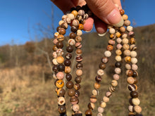 Charger l'image dans la galerie, Perles en jaspe zebré brun entre 4 et 12mm