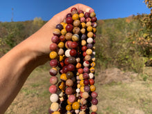 Charger l'image dans la galerie, Perles en jaspe mookaite entre 2 et 12mm