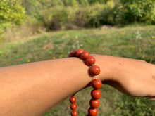 Charger l'image dans la galerie, Perles en jaspe rouge entre 4 et 10mm JRD