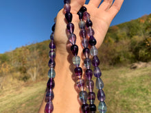 Charger l'image dans la galerie, Perles en fluorite / fluorine, forme goutte