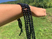 Charger l'image dans la galerie, Perles en obsidienne oeil céleste (arc-en-ciel) entre 6 et 20mm