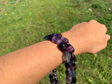 Charger l'image dans la galerie, Perles en fluorite / fluorine, forme goutte