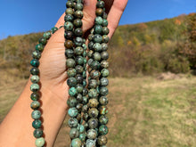 Charger l'image dans la galerie, Perles en turquoise africaine entre 4 et 12mm