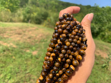 Charger l'image dans la galerie, Perles en oeil de tigre entre 4 et 18mm OTU