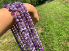 Charger l'image dans la galerie, Perles en améthyste chevrons entre 4 et 16m ACD