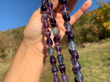 Charger l'image dans la galerie, Perles en fluorite / fluorine, forme goutte