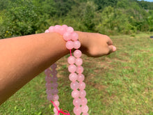 Charger l'image dans la galerie, Perles en quartz rose non transparentes entre 4 et 12mm QRD