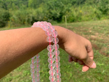 Charger l'image dans la galerie, Perles en quartz rose transparentes entre 4 et 12mm QRU