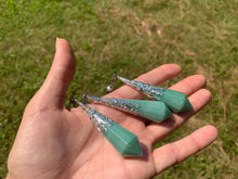 Charger l'image dans la galerie, Pendule en aventurine verte