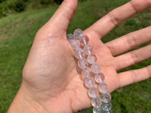 Charger l'image dans la galerie, Perles en cristal de roche très inclus entre 4 et 10mm