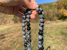 Charger l'image dans la galerie, Perles en obsidienne flocons entre 2 et 12mm