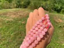 Charger l'image dans la galerie, Perles en quartz rose non transparentes entre 4 et 12mm QRD