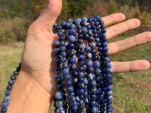 Charger l'image dans la galerie, Perles en sodalite entre 4 et 14mm SD
