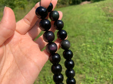 Charger l'image dans la galerie, Perles en obsidienne oeil céleste (arc-en-ciel) entre 4 et 20mm