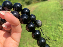 Charger l'image dans la galerie, Perles en obsidienne oeil céleste (arc-en-ciel) entre 4 et 20mm