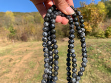Charger l'image dans la galerie, Perles en larvikite entre 4 et 12mm