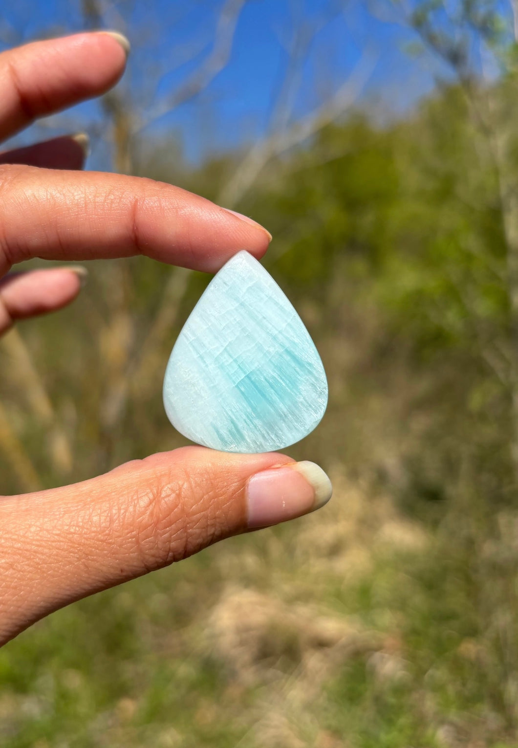 Aragonite bleue 15