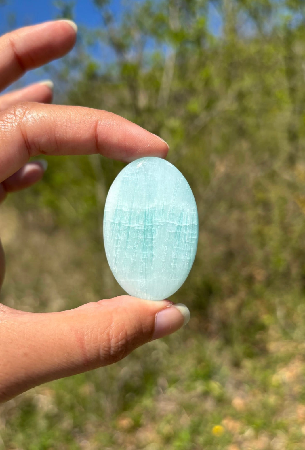 Aragonite bleue 5