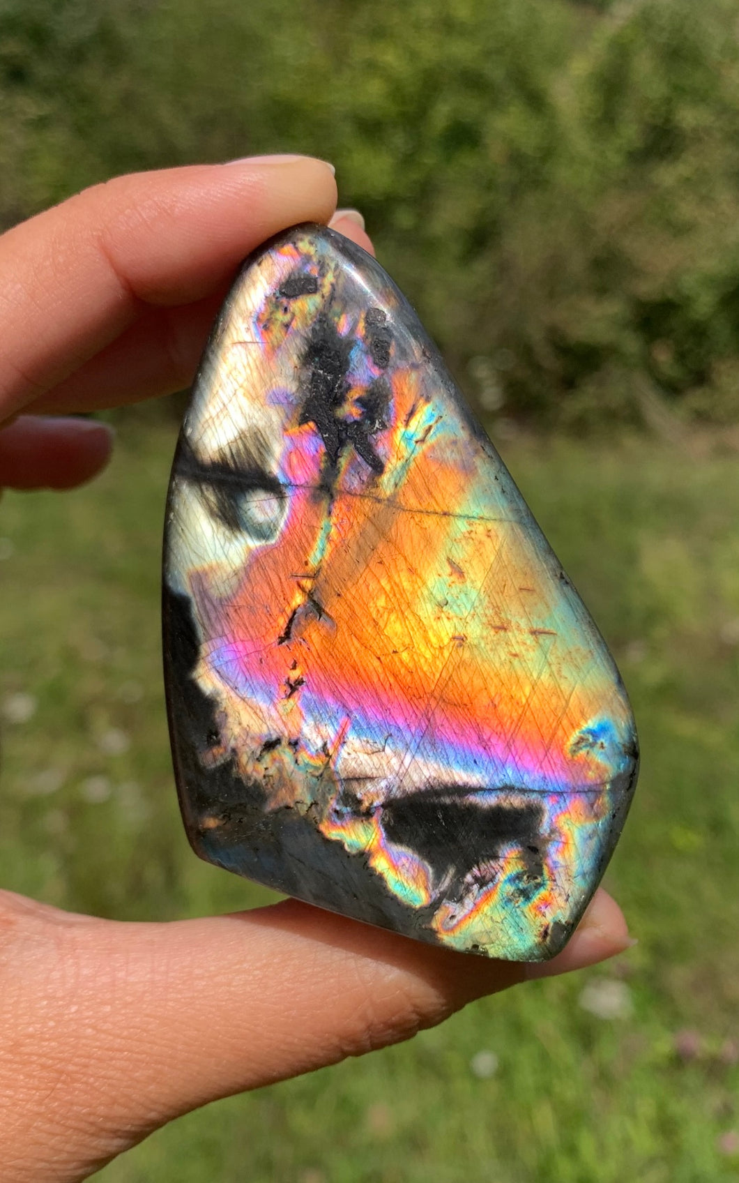 Bloc en labradorite 2