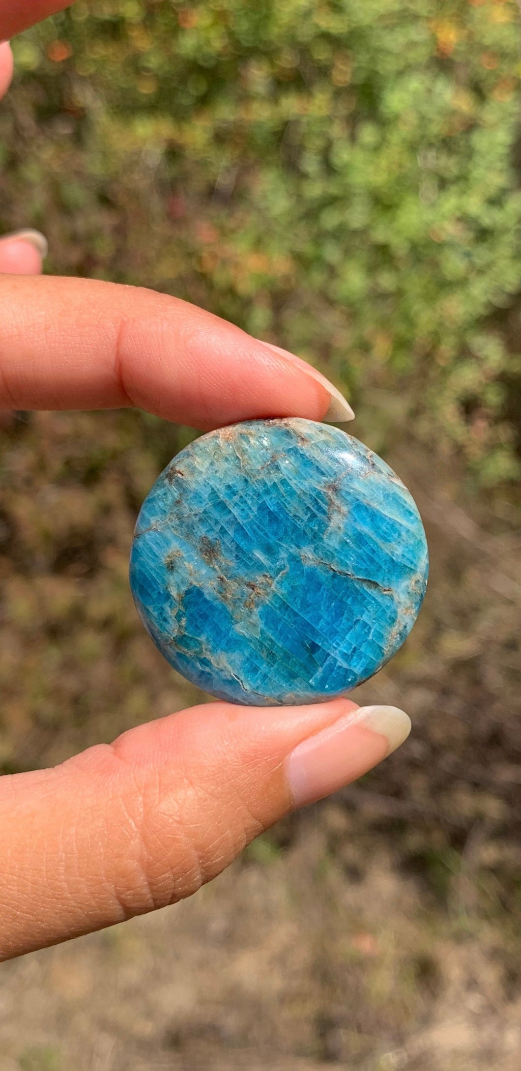 Apatite bleue 22