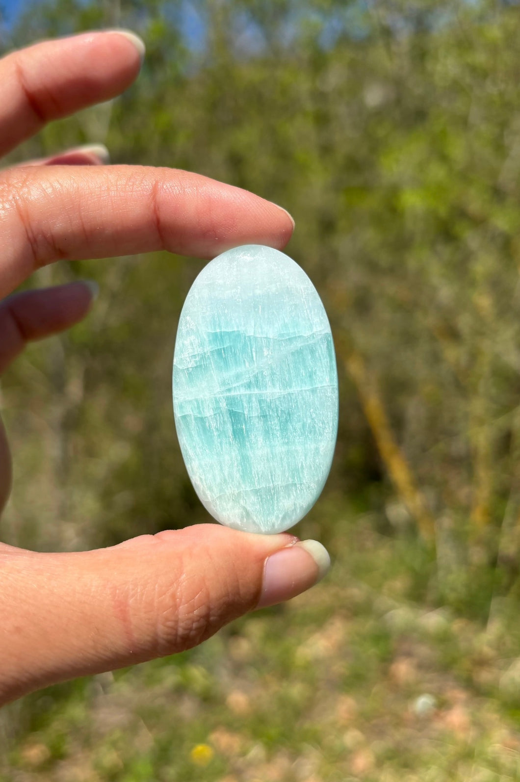 Aragonite bleue 3