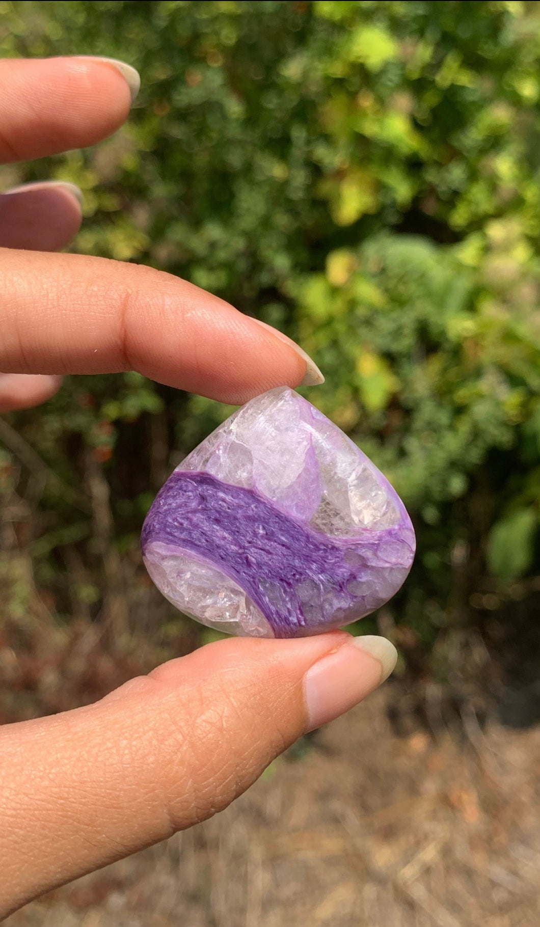 VENDU Charoïte 25