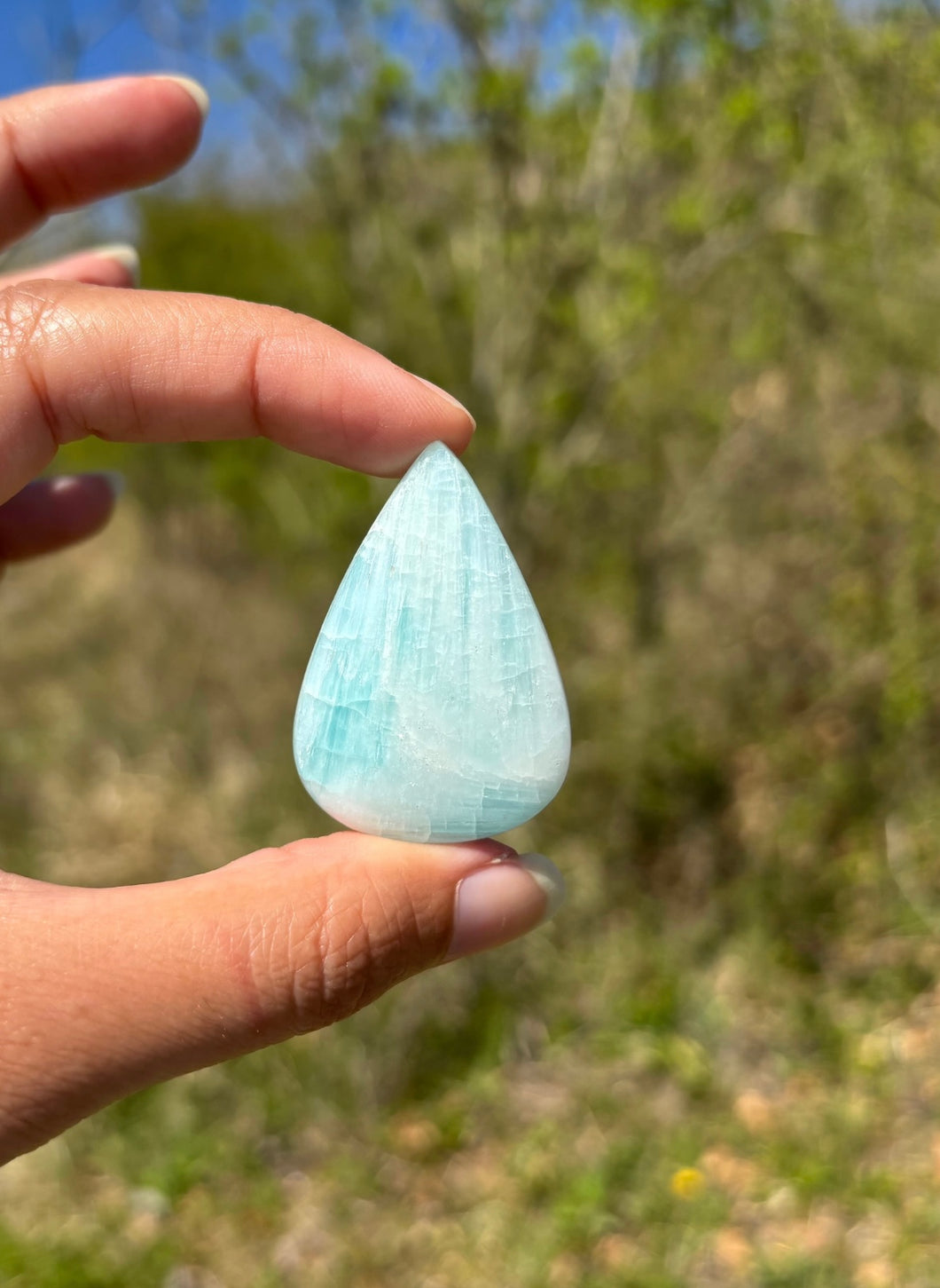 Aragonite bleue 11