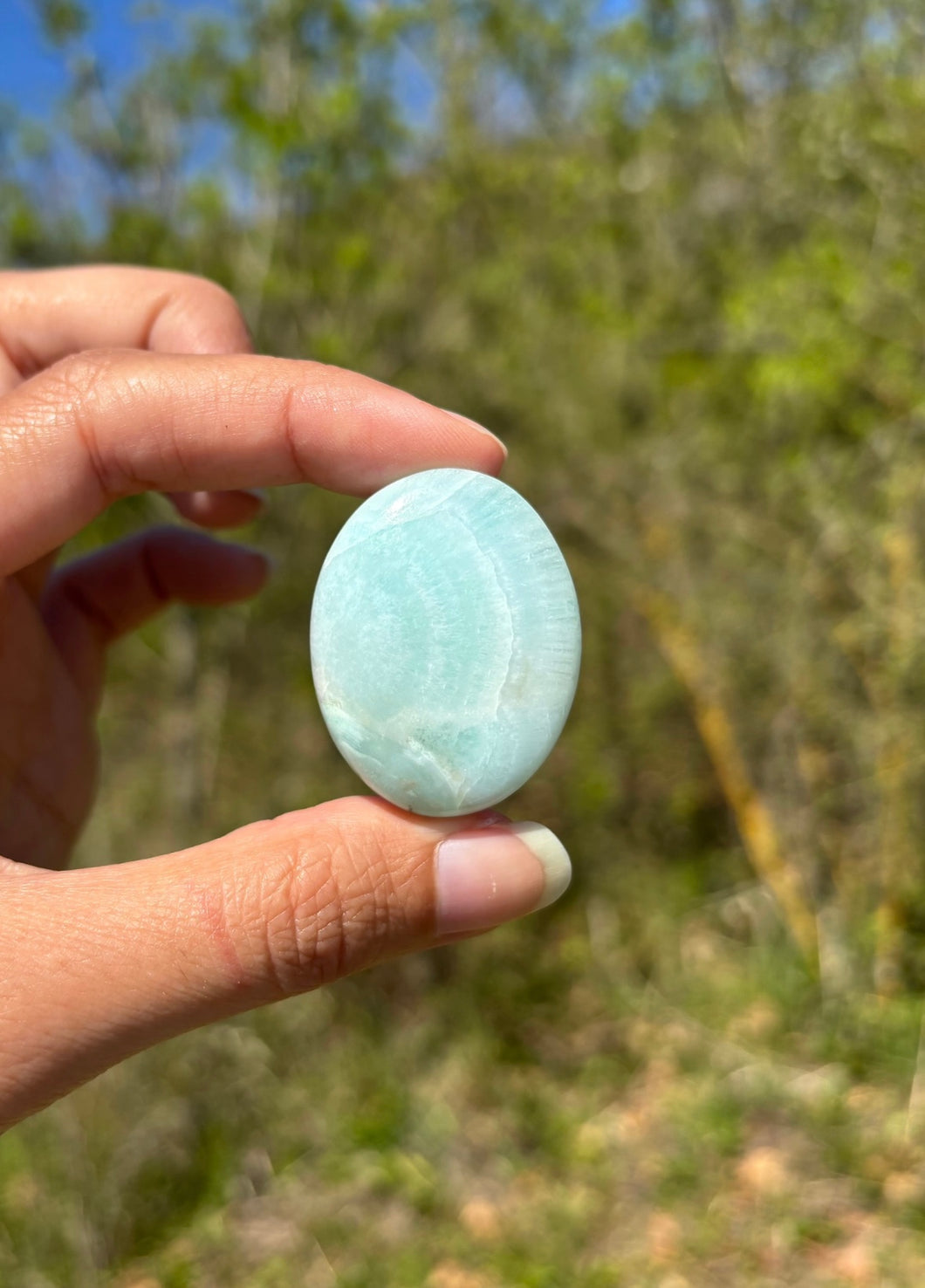 Aragonite bleue 10