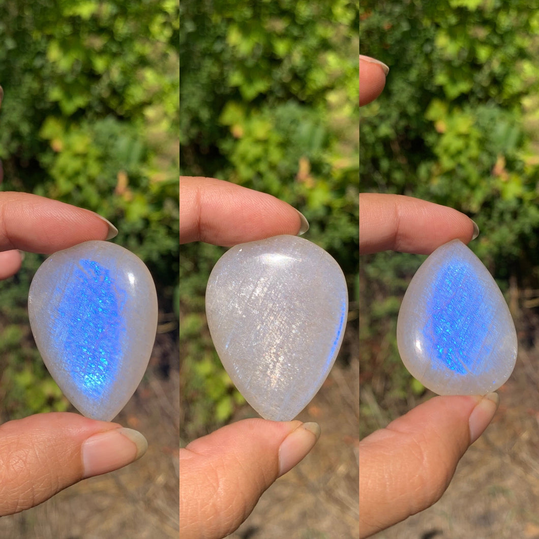 VENDU Labradorite blanche d'Afrique 44