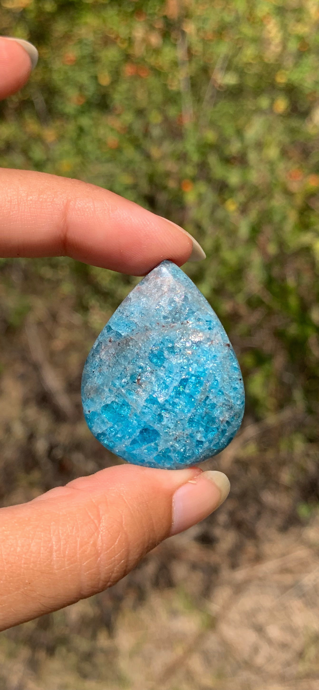 Apatite bleue 12